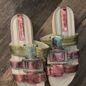 Franco sarto sandal rainbow color new